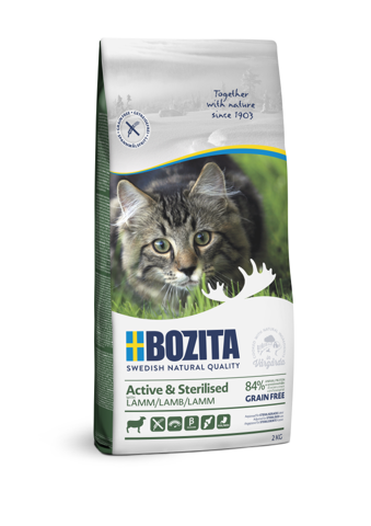 BOZITA Acitve & Sterilised Grain free Lamb